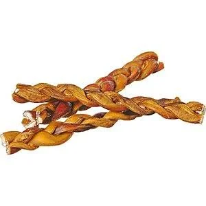 Bully Sticks Braided 9" Dog Treats - Case of 25