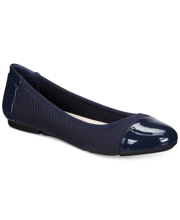 Alfani Women's Step &n Flex Tavii Flats - Created for Macy&s - Navy