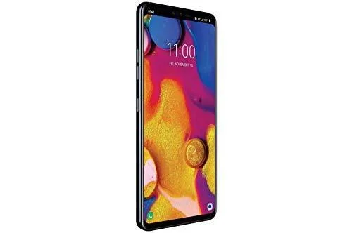 LG V40 ThinQ 64GB T-Mobile Smartphone w/ 5-Cameras - 6.4x22 QHD+ Display - Aurora Black (Renewed)