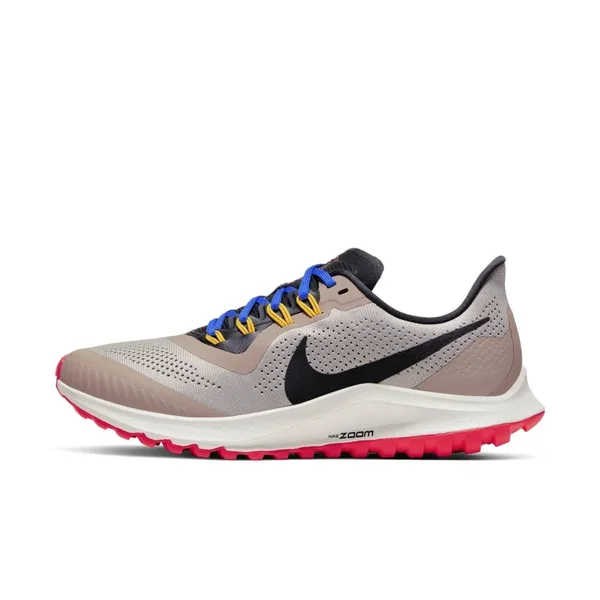 Nike Air Zoom Pegasus 36 Trail Women's Trail Running Shoes in Pumice/Pacific Blue - Size: 11, AR5676-200