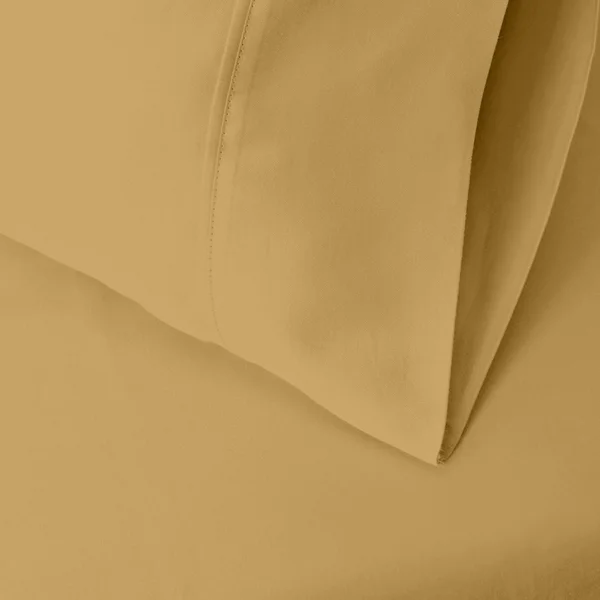 Superior 530 Thread Count Cotton Deep Pocket Sheet Set, Size: Queen, Brown