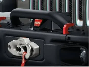 Mopar Jeep Wrangler Grille and Winch Guard 82215351