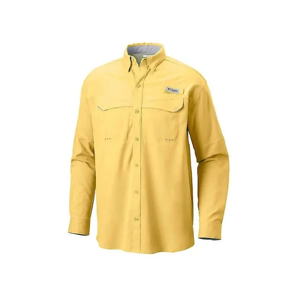 Columbia Men's Low Drag Offshore Long Sleeve Shirt - White Cap - Medium