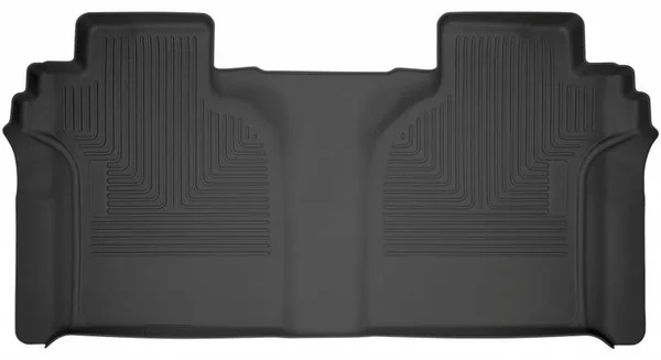 GMC 1500 1500 WeatherBeater Second Seat Floor Liner; Black 14201