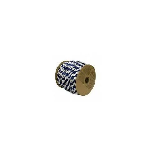 The Cordage Source OS10200-18 Derby Rope 5/8x22x200&, Blue & White