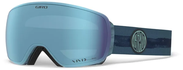 Giro Agent Goggles Silicone Vermillion/Vivid Royal