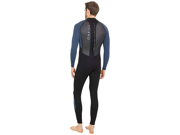 O&Neill Reactor 3/2mm Back Zip Full Wetsuit - Men's Medium - Black/Slate