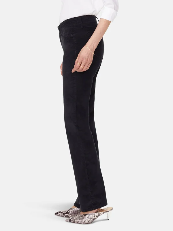 Nydj Women's Marilyn Straight Pants - Black - Black - 10