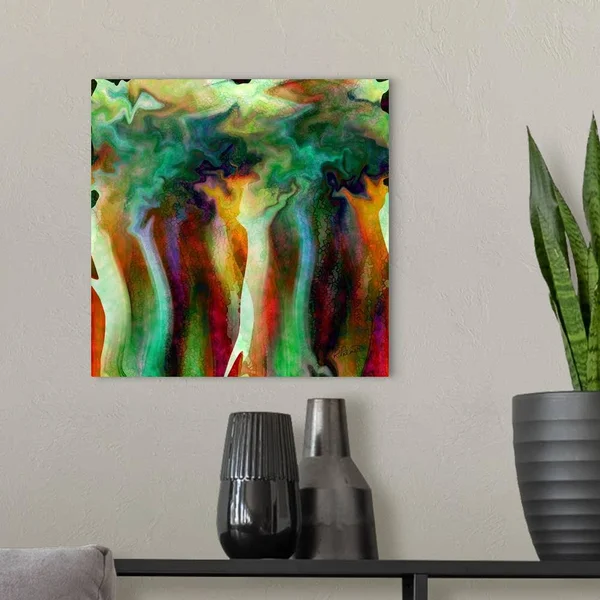 Opulent Foliage, Canvas Wall Art, 16x16, Great Big Canvas