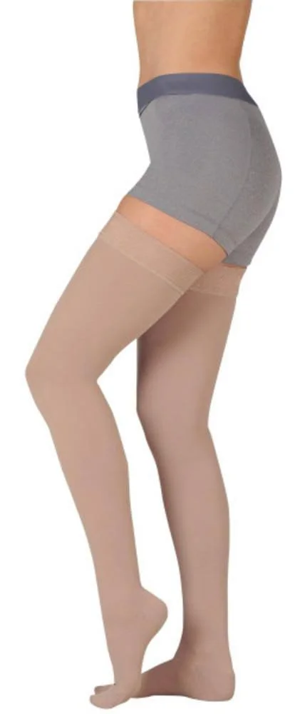 Juzo 2001 20-30 mmHg Soft Thigh High Stocking-Size IV-Beige
