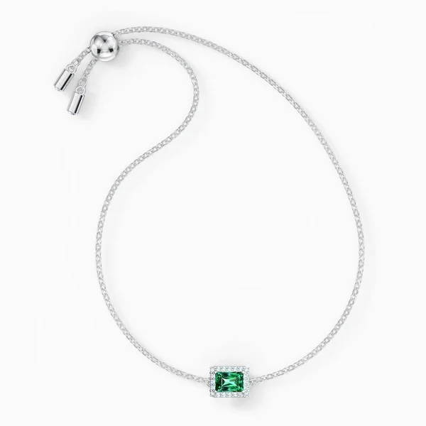 Swarovski Angelic Green Rectangular Pull Bracelet