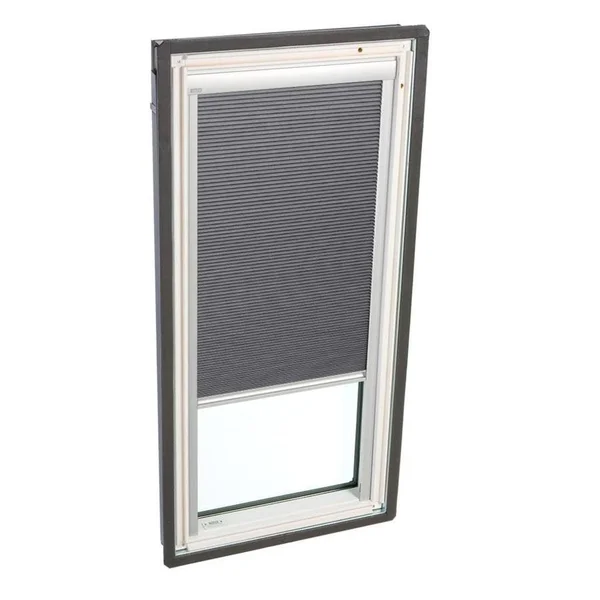 Velux FHCD C04 1158 Manual Double Pleated Blind, Grey