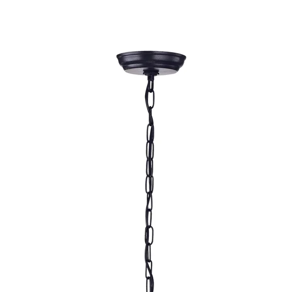 Kong Anteron 4-Light Black Semi-Flush Mount