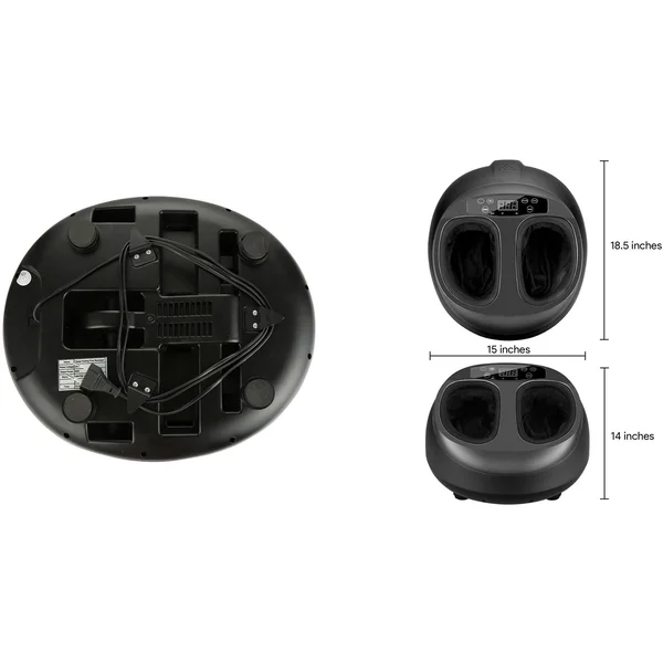 Dartwood Foot Massager for Relieving Foot and Muscle Pain with Heat and Deep Kneading