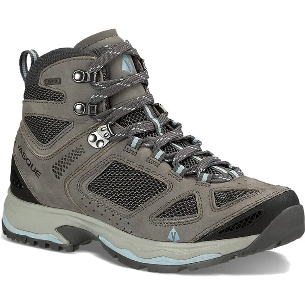 Vasque Breeze III GTX Hiking Boot Wide - Women's 10, Gargoyle/Stone Blue