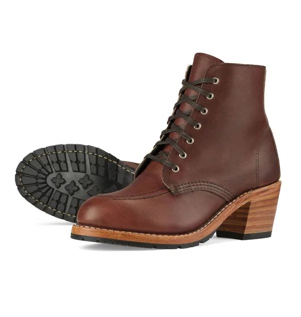 Red Wing Womens Clara, Amber, 6.5 B, Women's