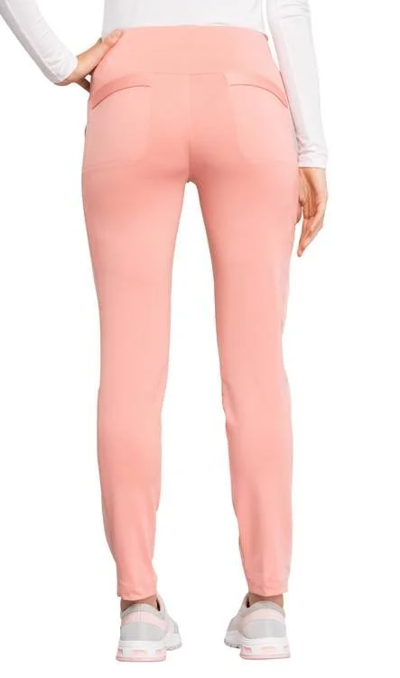 Cherokee Statement Mid Rise Straight Leg Drawstring Scrub Pants