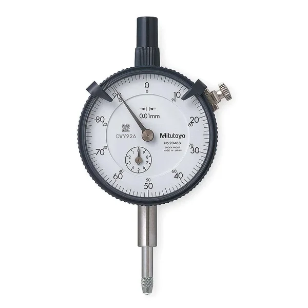 Mitutoyo 2046S Dial Indicator, 0 to 10Mm, 0-100