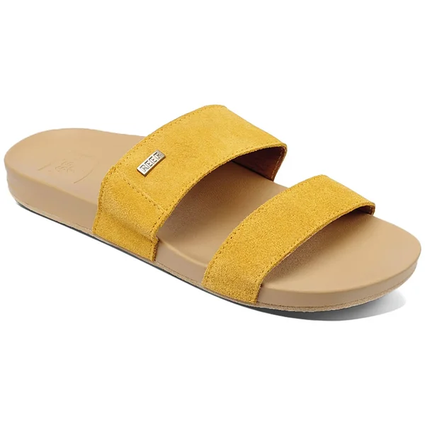 Reef Cushion Bounce Vista Suede (Mustard) Women's Sandals