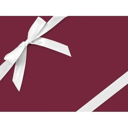 NAS Pack of 1 - Maroon 30x22 x 417& Half Ream Roll Gift Wrap for Holiday, Party, Kids& Birthday, Wedding & Special Occasion P