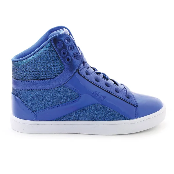 Women's Pastry Pop Tart Glitter High Top Sneaker, Size: 10, Blue
