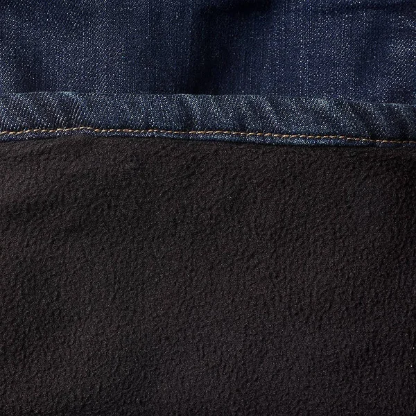 Eddie Bauer Men's Fleece-Lined Flex Jeans - Straight - Gray - 38/34