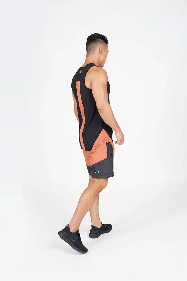 TLF Men's Surge Athletic Tank Top, Black Black, S