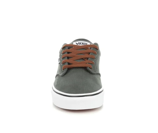 Men's Vans Atwood Skate Shoes in Thyme/White Leath Size 7 Medium