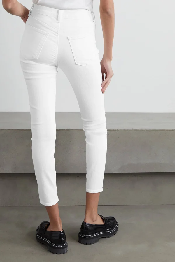 J Brand Womens Alana Skinny Jeans Denim High Rise - Blanc - 27