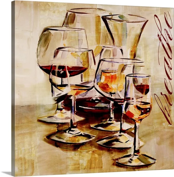 Breathe, Canvas Wall Art, 16x16, Great Big Canvas