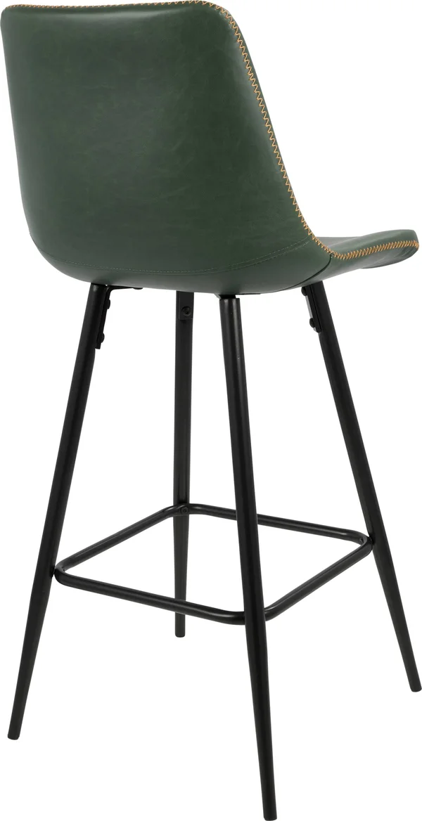 LumiSource Durango Green Counter Stool Set of 2