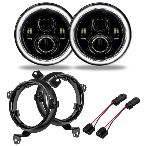 Oracle Lighting 5769J-001 Jeep Wrangler JL 7in. High Powered LED Headlights (Pair) White