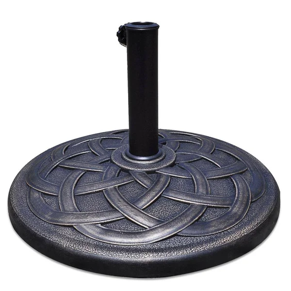 CASAINC 43 lbs. Resin and Steel Heavy-Duty Round Patio Umbrella Base