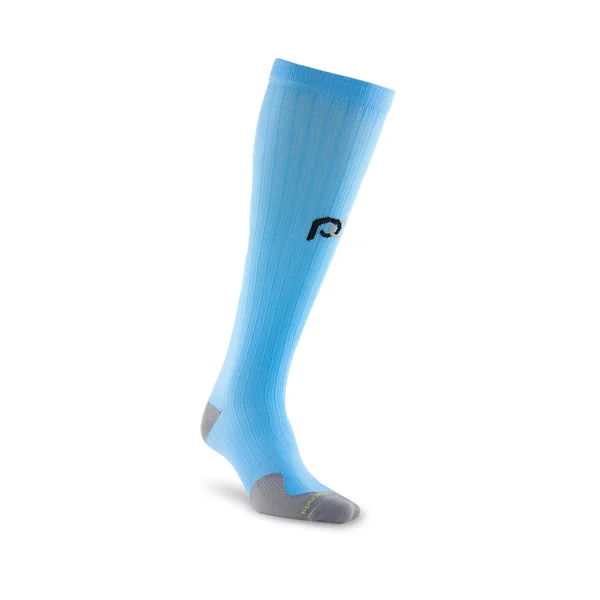 Pro Compression Men's Marathon Tall Compression Socks - Blue - S/M
