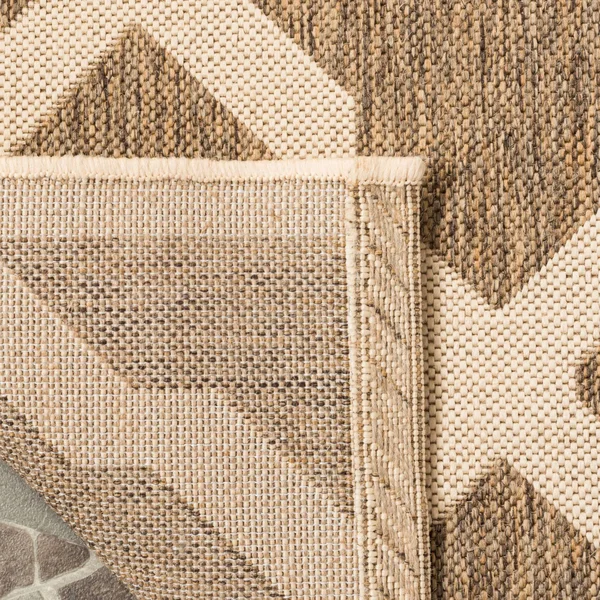 8&6x22x12& Leonida Outdoor Rug Beige/Cream - Safavieh