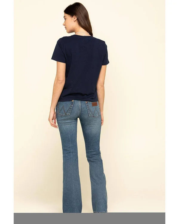 Wrangler Retro Flare Stretch Jean - Blue 29/32, Women's