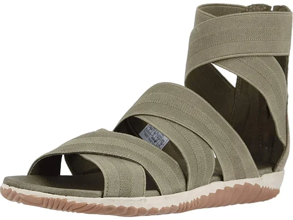 Sorel Out &n About Plus Strap Sandal - Women's Sage, 7.5