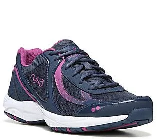 Ryka Comfort Walking Shoes - Dash 3 - Size 8-1/2 Medium, Navy