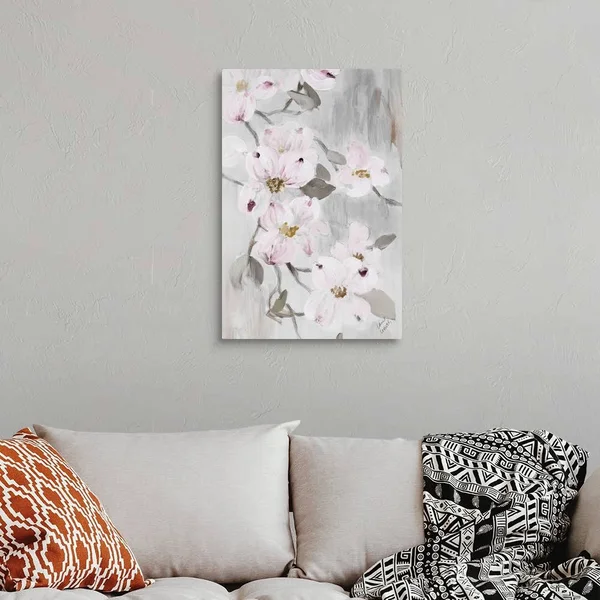 Grey Dogwood I, Canvas Wall Art, 20x30, Great Big Canvas
