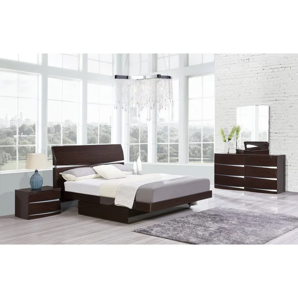 Global Furniture Aurora Wenge Nightstand