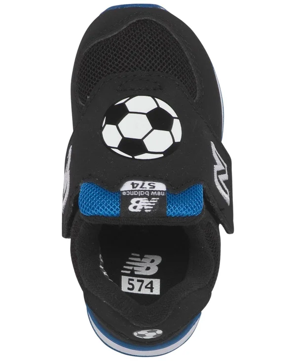 New Balance InfantBoys 574 - Black/Blue (Size 9)