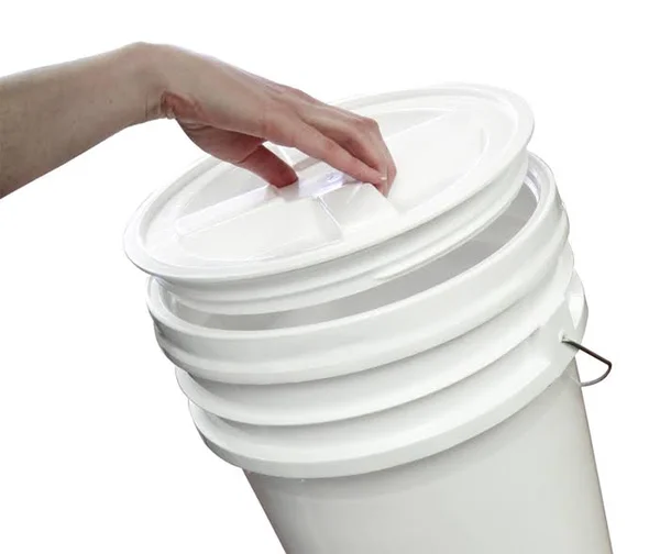 Augason Farms Storage Pail Kit with Gamma Seal Lids - 10 Count