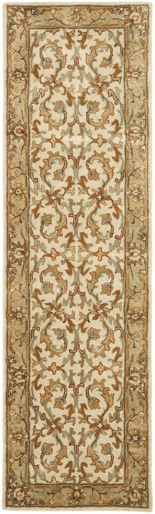 Safavieh Heritage HG967A 2&3x22 x 12&0x22 Runner Beige, Gold Area Rug