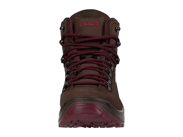 Lowa Renegade GTX Mid Women's - Espresso/Berry, 8.5