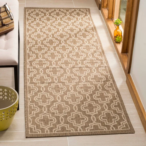 Safavieh Martha Stewart MSR4274-246 6&7x22 x 9&6x22 Anthracite, Beige Area Rug
