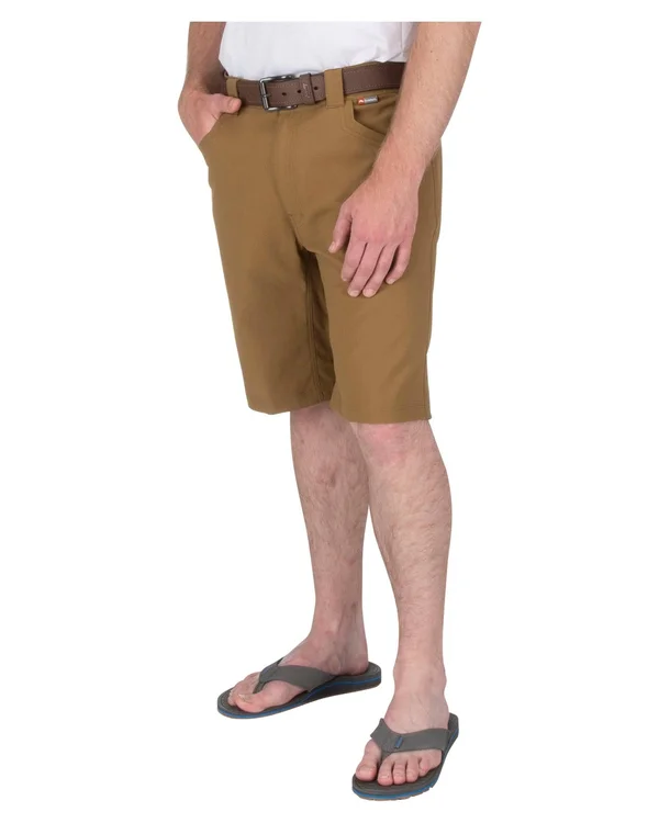 Simms Dark Bronze Gallatin Shorts
