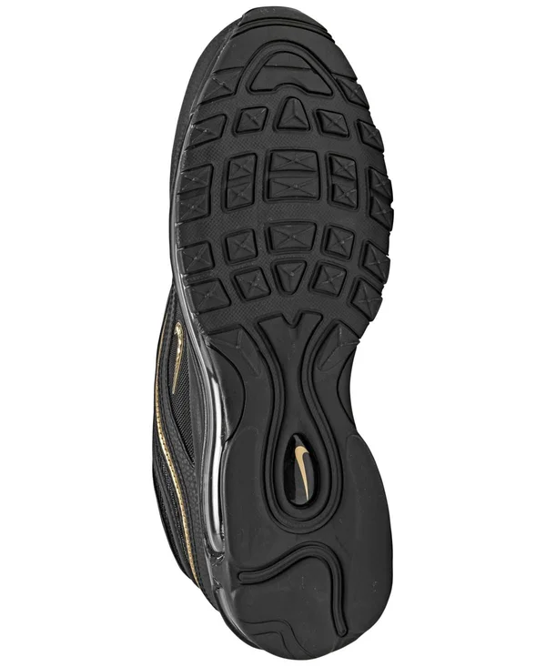 Nike Men's Air Max 97 Casual Shoes DC2190 - 14.0, Black