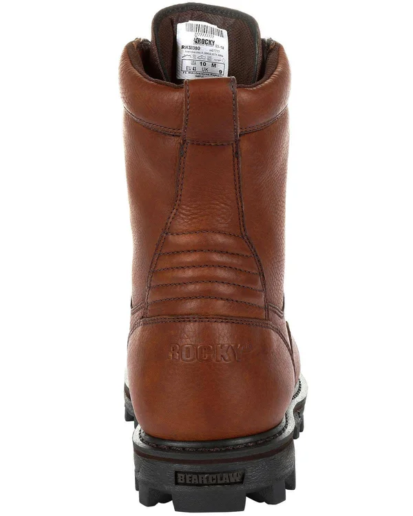 Rocky Men's Bearclaw 3D 600g Insulated Waterproof Outdoor Boot Brown RKS0380 - 9 Wide