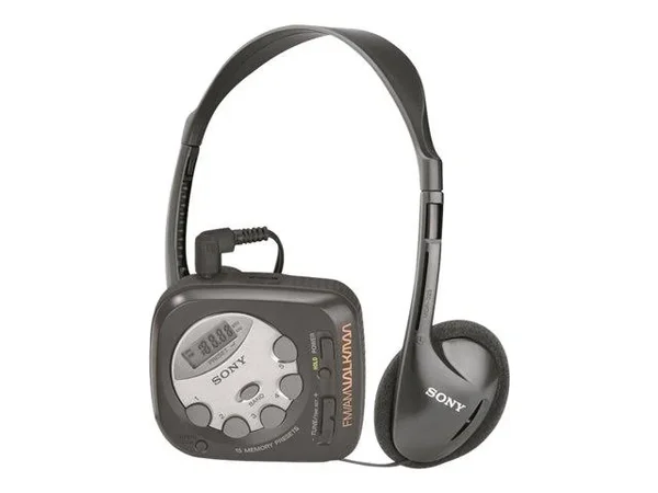 Sony Srf-m35 Walkman Portable Am FM Radio DISCONTINUED by Manufacturer