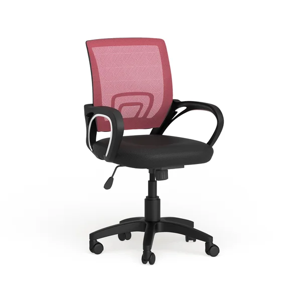 CorLiving Workspace Mesh Back Office Chair, Multip - Maroon